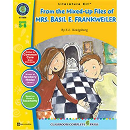 CLASSROOM COMPLETE PRESS From The Mixed-Up Files Of Mrs. Basil E. Frankweiler Literature Kit - Michelle Jensen CC2528